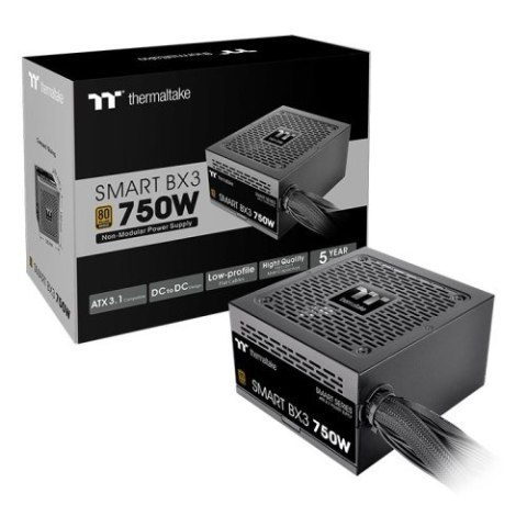 Thermaltake Smart BX3 moduł zasilaczy 750 W ATX Czarny Thermaltake Smart BX3 moduł zasilaczy 750 W ATX Czarny