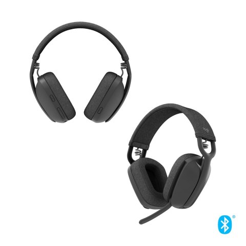 Logitech Zone Vibe 100 Zestaw słuchawkowy Bezprzewodowy Opaska na głowę Połączenia/muzyka Bluetooth Grafitowy Logitech Zone Vibe 100 Zestaw słuchawkowy Bezprzewodowy Opaska na głowę Połączenia/muzyka Bluetooth Grafitowy