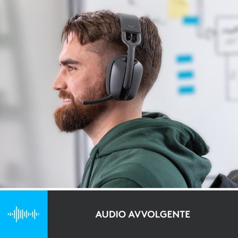 Logitech Zone Vibe 100 Zestaw słuchawkowy Bezprzewodowy Opaska na głowę Połączenia/muzyka Bluetooth Grafitowy Logitech Zone Vibe 100 Zestaw słuchawkowy Bezprzewodowy Opaska na głowę Połączenia/muzyka Bluetooth Grafitowy