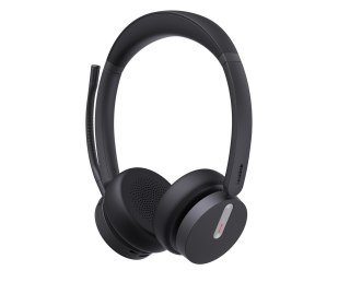 Yealink BH70 Dual Teams Zestaw słuchawkowy Bezprzewodowy Opaska na głowę Biuro/centrum telefoniczne USB Type-C Bluetooth Czarny