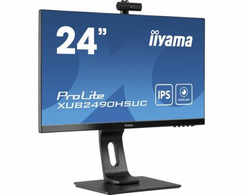 Iiyama ProLite XUB2490HSUH-B1 monitor komputerowy 60,5 cm (23.8") 1920 x 1080 px Full HD LED Czarny Iiyama ProLite XUB2490HSUH-B1 monitor komputerowy 60,5 cm (23.8") 1920 x 1080 px Full HD LED Czarny