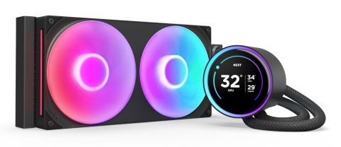 NZXT Kraken Elite 280 RGB Procesor Chłodnica cieczy all-in-one 14 cm Czarny 1 szt. NZXT Kraken Elite 280 RGB Procesor Chłodnica cieczy all-in-one 14 cm Czarny 1 szt.