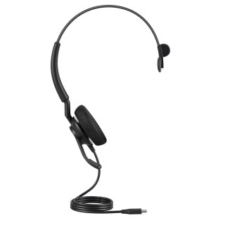 Jabra 4093-410-299 słuchawki/zestaw słuchawkowy Przewodowa Opaska na głowę Biuro/centrum telefoniczne USB Type-C Czarny