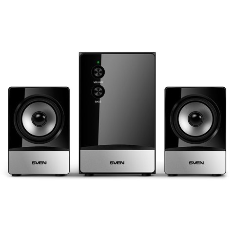 Zestaw głośników SVEN MS-90 10 W Uniwersalne Czarny 2.1 kan. 1-drożny 5 W Zestaw głośników SVEN MS-90 10 W Uniwersalne Czarny 2.1 kan. 1-drożny 5 W