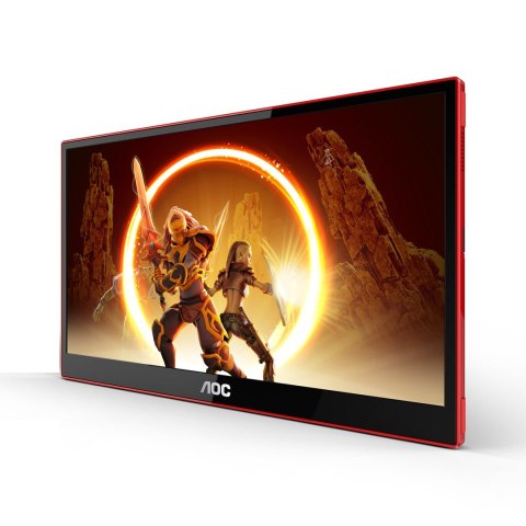 AOC 16G3 przenośny telewizor / monitor Przenośny monitor Czarny, Czerwony 39,6 cm (15.6") TFT 1920 x 1080 px AOC 16G3 przenośny telewizor / monitor Przenośny monitor Czarny, Czerwony 39,6 cm (15.6") TFT 1920 x 1080 px