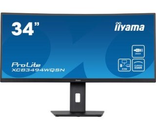 Monitor iiyama ProLite XCB3494WQSN-B5 LED display 86,4 cm (34") 3440 x 1440 px UltraWide Quad HD Czarny