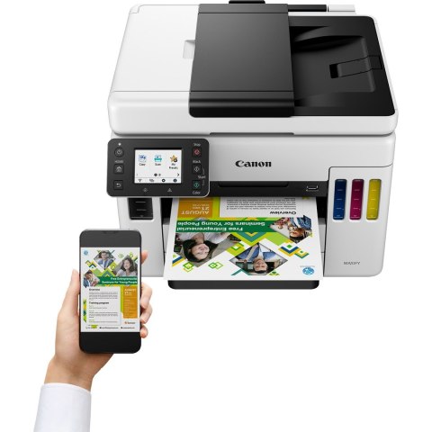 Canon MAXIFY GX7050 MegaTank Atramentowa A4 600 x 1200 DPI Wi-Fi Canon MAXIFY GX7050 MegaTank Atramentowa A4 600 x 1200 DPI Wi-Fi