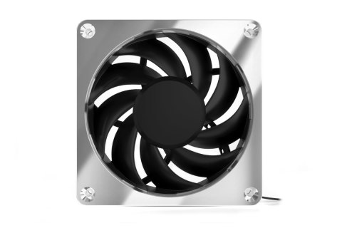 Alphacool Apex Stealth Metalowy wentylator Power Fan 120 mm, 3,000 obr./min - chrom