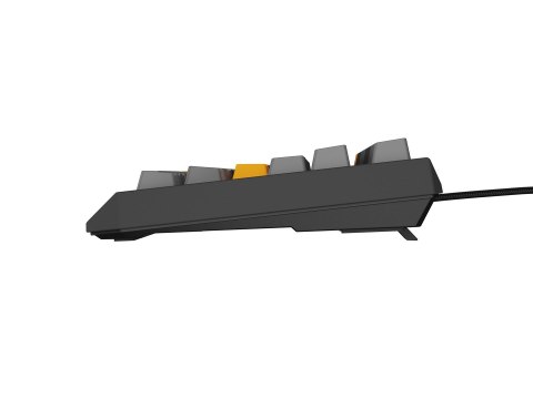 GENESIS Thor 230 TKL klawiatura Gaming USB + RF Wireless + Bluetooth QWERTY Czarny, Szary, Pomarańczowy GENESIS Thor 230 TKL klawiatura Gaming USB + RF Wireless + Bluetooth QWERTY Czarny, Szary, Pomarańczowy