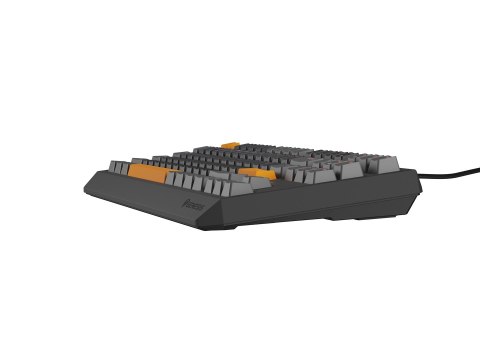 GENESIS Thor 230 TKL klawiatura Gaming USB + RF Wireless + Bluetooth QWERTY Czarny, Szary, Pomarańczowy GENESIS Thor 230 TKL klawiatura Gaming USB + RF Wireless + Bluetooth QWERTY Czarny, Szary, Pomarańczowy
