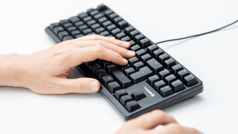 CHERRY G80-3000N RGB TKL klawiatura Uniwersalne USB QWERTZ Niemiecki Czarny CHERRY G80-3000N RGB TKL klawiatura Uniwersalne USB QWERTZ Niemiecki Czarny