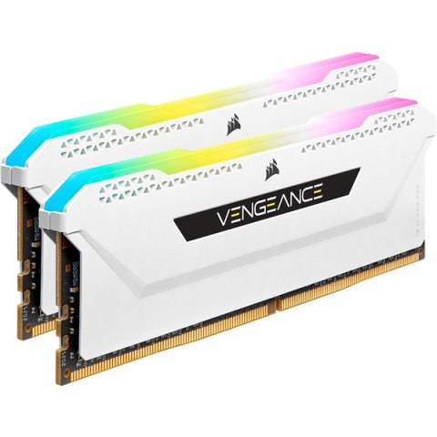Corsair Vengeance RGB Pro CMH16GX4M2E3200C16W moduł pamięci 16 GB 2 x 8 GB DDR4 3200 MHz Corsair Vengeance RGB Pro CMH16GX4M2E3200C16W moduł pamięci 16 GB 2 x 8 GB DDR4 3200 MHz