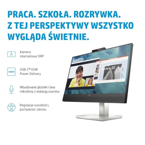 MONITOR HP LED 23,8" E24M G4 (40Z32AA) MONITOR HP LED 23,8" E24M G4 (40Z32AA)