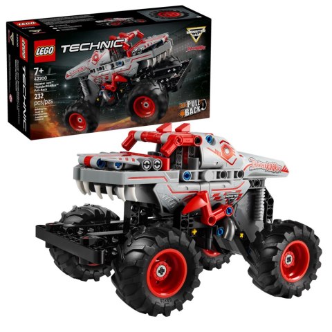 LEGO 42200 TECHNIC - Monster Jam ThunderROARus z napędem typu pull-back LEGO 42200 TECHNIC - Monster Jam ThunderROARus z napędem typu pull-back