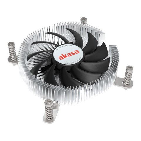 Akasa Intel LGA1700 Procesor Chłodnica hybrydowa 7,5 cm Aluminium, Czarny 1 szt. Akasa Intel LGA1700 Procesor Chłodnica hybrydowa 7,5 cm Aluminium, Czarny 1 szt.