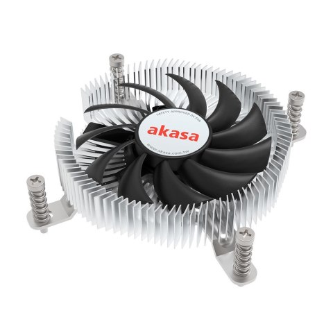 Akasa Intel LGA1700 Procesor Chłodnica hybrydowa 7,5 cm Aluminium, Czarny 1 szt. Akasa Intel LGA1700 Procesor Chłodnica hybrydowa 7,5 cm Aluminium, Czarny 1 szt.