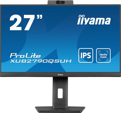 Iiyama ProLite XUB2790QSUH-B1 monitor komputerowy 68,6 cm (27") 2560 x 1440 px 4K Ultra HD LED Czarny Iiyama ProLite XUB2790QSUH-B1 monitor komputerowy 68,6 cm (27") 2560 x 1440 px 4K Ultra HD LED Czarny