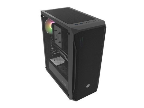 OBUDOWA FURY SHOBO SH4 RGB MIDI TOWER Z OKNEM CZARNA OBUDOWA FURY SHOBO SH4 RGB MIDI TOWER Z OKNEM CZARNA