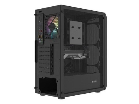 OBUDOWA FURY SHOBO SH4 RGB MIDI TOWER Z OKNEM CZARNA OBUDOWA FURY SHOBO SH4 RGB MIDI TOWER Z OKNEM CZARNA