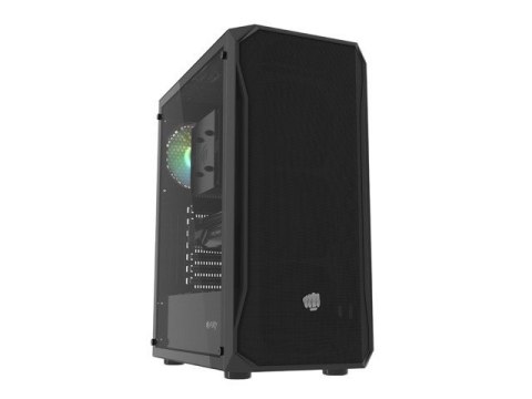 OBUDOWA FURY SHOBO SH4 RGB MIDI TOWER Z OKNEM CZARNA OBUDOWA FURY SHOBO SH4 RGB MIDI TOWER Z OKNEM CZARNA