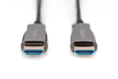 Digitus Hybrydowy kabel światłowodowy HDMI AOC, UHD 4K, 10 m Digitus Hybrydowy kabel światłowodowy HDMI AOC, UHD 4K, 10 m