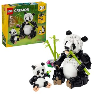 LEGO CREATOR 3 W 1 31165 Dzikie zwierzęta: rodzina pand