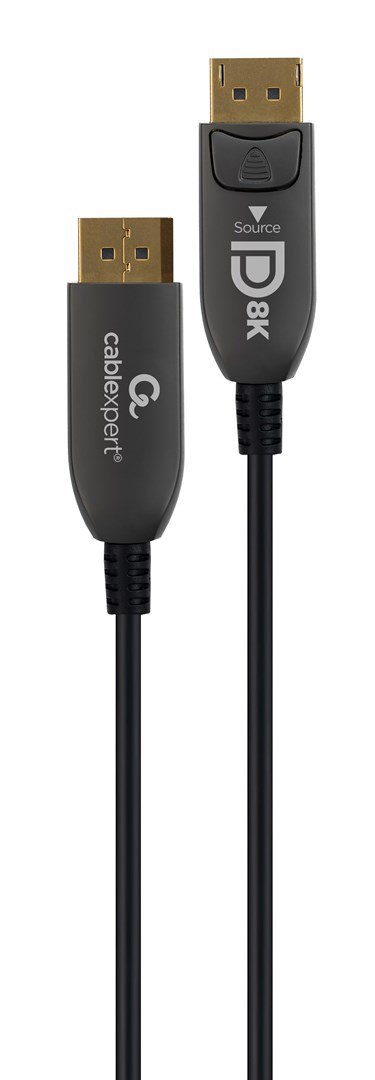 Gembird CC-DP8K-AOC-5M kabel DisplayPort Czarny Gembird CC-DP8K-AOC-5M kabel DisplayPort Czarny