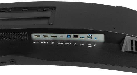 Iiyama G-MASTER RED EAGLE CURVED monitor komputerowy 114,3 cm (45") 5120 x 1440 px Dual QHD LED Czarny Iiyama G-MASTER RED EAGLE CURVED monitor komputerowy 114,3 cm (45") 5120 x 1440 px Dual QHD LED Czarny