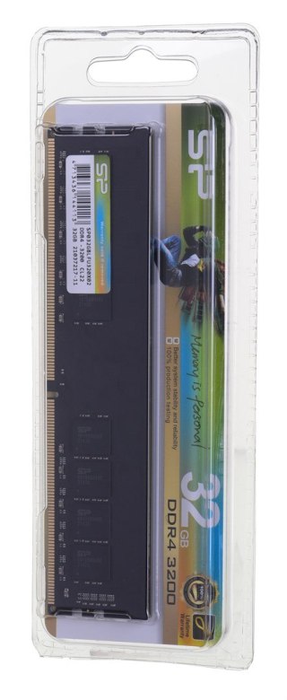 Pamięć RAM SILICON POWER DDR4 UDIMM 3200 MHz CL22 32 GB (SP032GBLFU320X02) Czarny