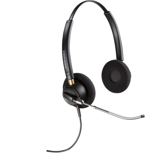 Poly EncorePro 520V Binaural Headset VoiceTube +Quick Disconnect EMEA - INTL English Loc Euro plug Poly EncorePro 520V Binaural Headset VoiceTube +Quick Disconnect EMEA - INTL English Loc Euro plug