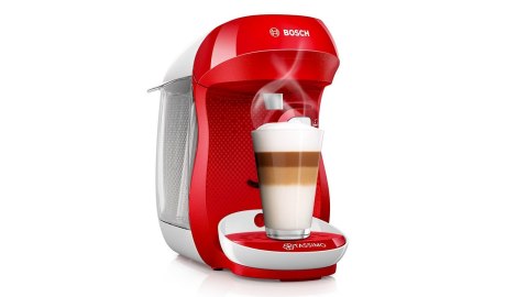 Ekspres ciśnieniowy BOSCH TAS1006 (1400W; kolor czerwony) Ekspres ciśnieniowy BOSCH TAS1006 (1400W; kolor czerwony)