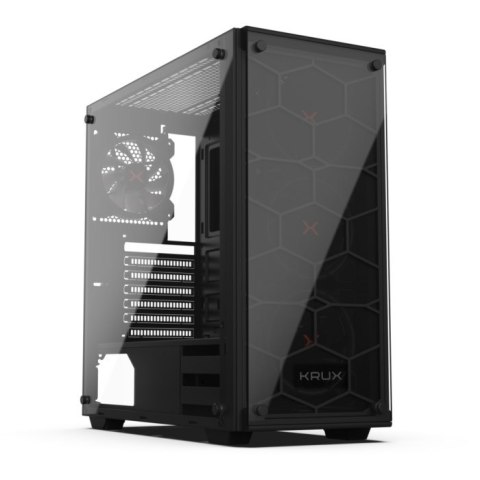 Krux LEDA ATX Wieża Czarny Krux LEDA ATX Wieża Czarny