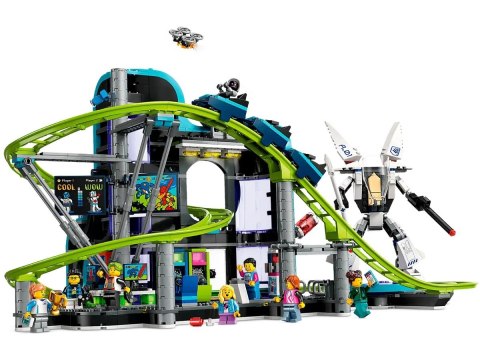 LEGO City 60421 Park Świat robotów z rollercoasterem LEGO City 60421 Park Świat robotów z rollercoasterem