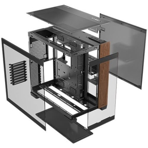 Antec C8 Wood Full Tower Czarny, Drewno Antec C8 Wood Full Tower Czarny, Drewno