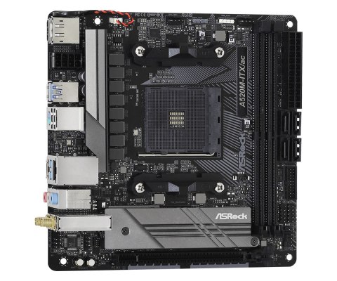Asrock A520M-ITX/ac Socket AM4 micro ATX Asrock A520M-ITX/ac Socket AM4 micro ATX