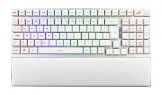 Klawiatura Asus ROG Strix Scope II 96 RX Wireless WHT