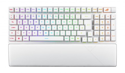 Klawiatura Asus ROG Strix Scope II 96 RX Wireless WHT Klawiatura Asus ROG Strix Scope II 96 RX Wireless WHT