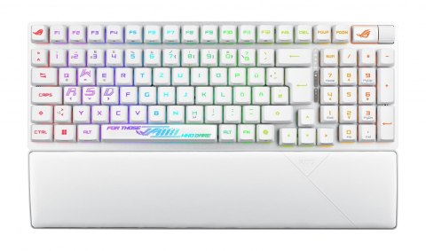 Klawiatura Asus ROG Strix Scope II 96 RX Wireless WHT Klawiatura Asus ROG Strix Scope II 96 RX Wireless WHT