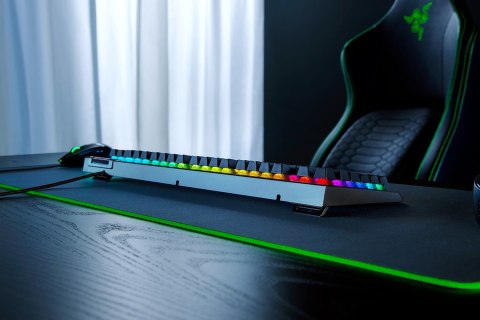 Razer BlackWidow V4 X. Tastatur Formfaktor: Volle Größe (100%), Geräteschnittstelle: USB, Tastatur-Switch: Mechanischer Switch. Razer BlackWidow V4 X. Tastatur Formfaktor: Volle Größe (100%), Geräteschnittstelle: USB, Tastatur-Switch: Mechanischer Switch.