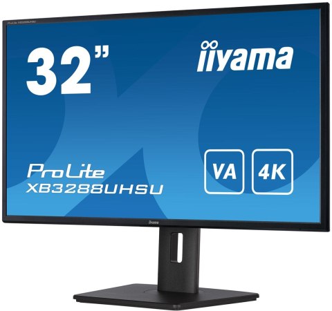 Iiyama ProLite XB3288UHSU-B5 monitor komputerowy 80 cm (31.5") 3840 x 2160 px 4K Ultra HD LCD Czarny Iiyama ProLite XB3288UHSU-B5 monitor komputerowy 80 cm (31.5") 3840 x 2160 px 4K Ultra HD LCD Czarny