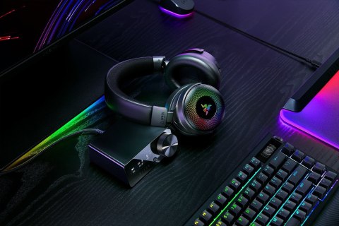 Zestaw słuchawkowy Razer Kraken V4 Pro Bluetooth Over-ear Microphone Bezprzewodowy Czarny