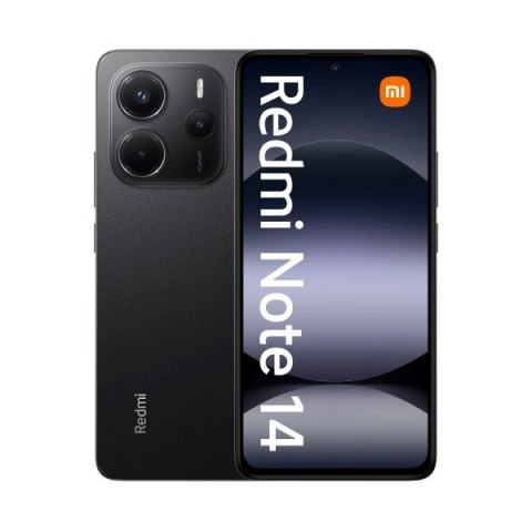 Xiaomi Redmi Note 14 16,9 cm (6.67") Hybrid Dual SIM 4G USB Type-C 6/ 128 GB 5500 mAh Czarny Xiaomi Redmi Note 14 16,9 cm (6.67") Hybrid Dual SIM 4G USB Type-C 6/ 128 GB 5500 mAh Czarny