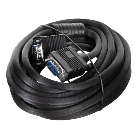 Kabel GEMBIRD CC-PPVGA-5M-B (D-Sub (VGA) M - D-Sub (VGA) M; 5m; kolor czarny) Kabel GEMBIRD CC-PPVGA-5M-B (D-Sub (VGA) M - D-Sub (VGA) M; 5m; kolor czarny)