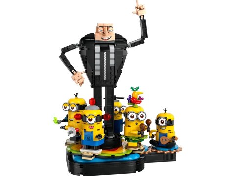 LEGO Minions 75582 Gru i minionki z klocków LEGO Minions 75582 Gru i minionki z klocków