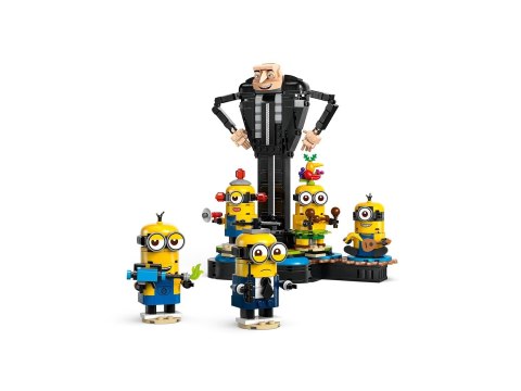 LEGO Minions 75582 Gru i minionki z klocków LEGO Minions 75582 Gru i minionki z klocków