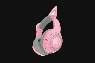 Razer Kraken Kitty V2 BT Zestaw słuchawkowy Bezprzewodowy Opaska na głowę Gaming Bluetooth Różowy