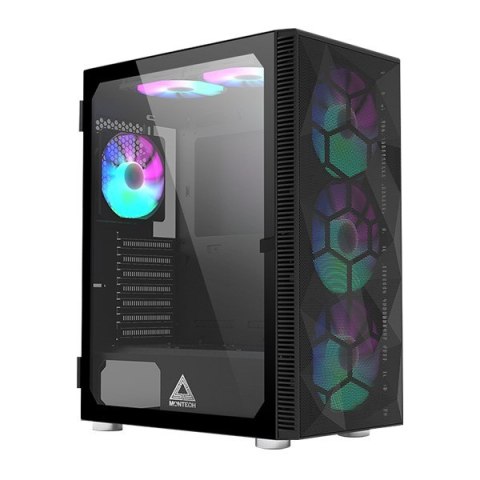 Montech X3 MESH Midi Tower Czarny Montech X3 MESH Midi Tower Czarny