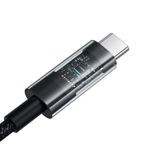 Kabel Baseus Gem Typ C-Typ C 100W 1m (czarny) Kabel Baseus Gem Typ C-Typ C 100W 1m (czarny)