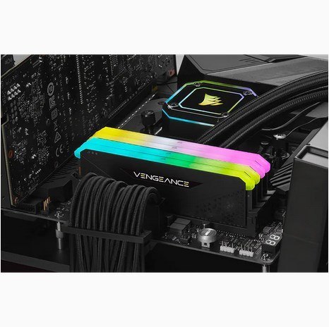 Corsair Vengeance RGB CMG32GX4M2E3200C16 moduł pamięci 32 GB 2 x 16 GB DDR4 3200 MHz Corsair Vengeance RGB CMG32GX4M2E3200C16 moduł pamięci 32 GB 2 x 16 GB DDR4 3200 MHz