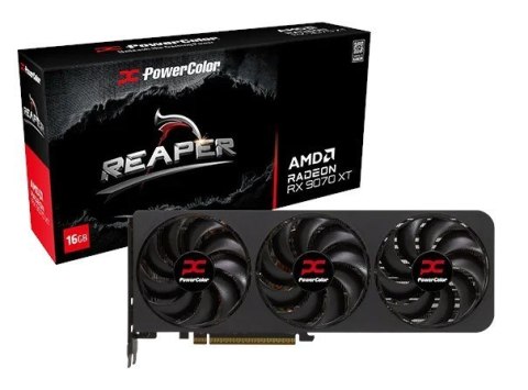Karta graf. PowerColor Reaper RX9070XT 16G-A Karta graf. PowerColor Reaper RX9070XT 16G-A